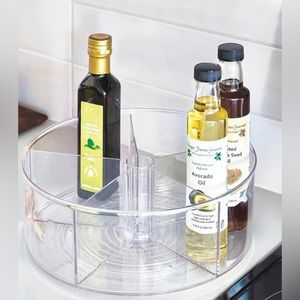 Idesign Linus turntable organizer